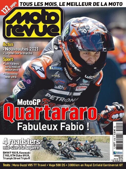 Détails du titre pour Moto Revue par Editions Lariviere SAS - Disponible
